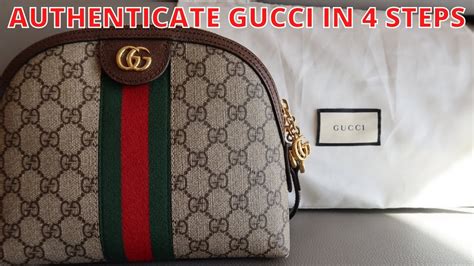 how do you know if a gucci bag is real